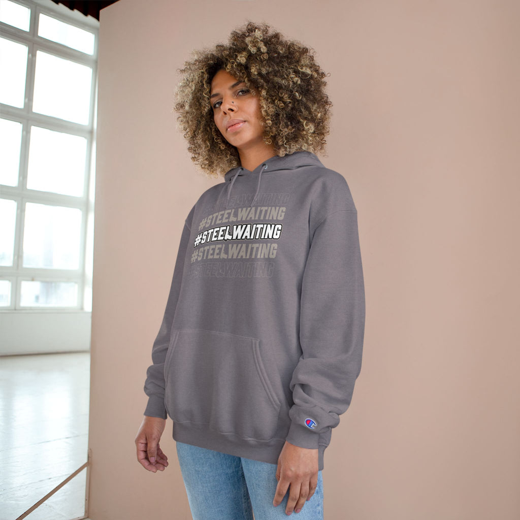 #STEELWAITING Champion Hoodie – Athletic Streetwear Pullover