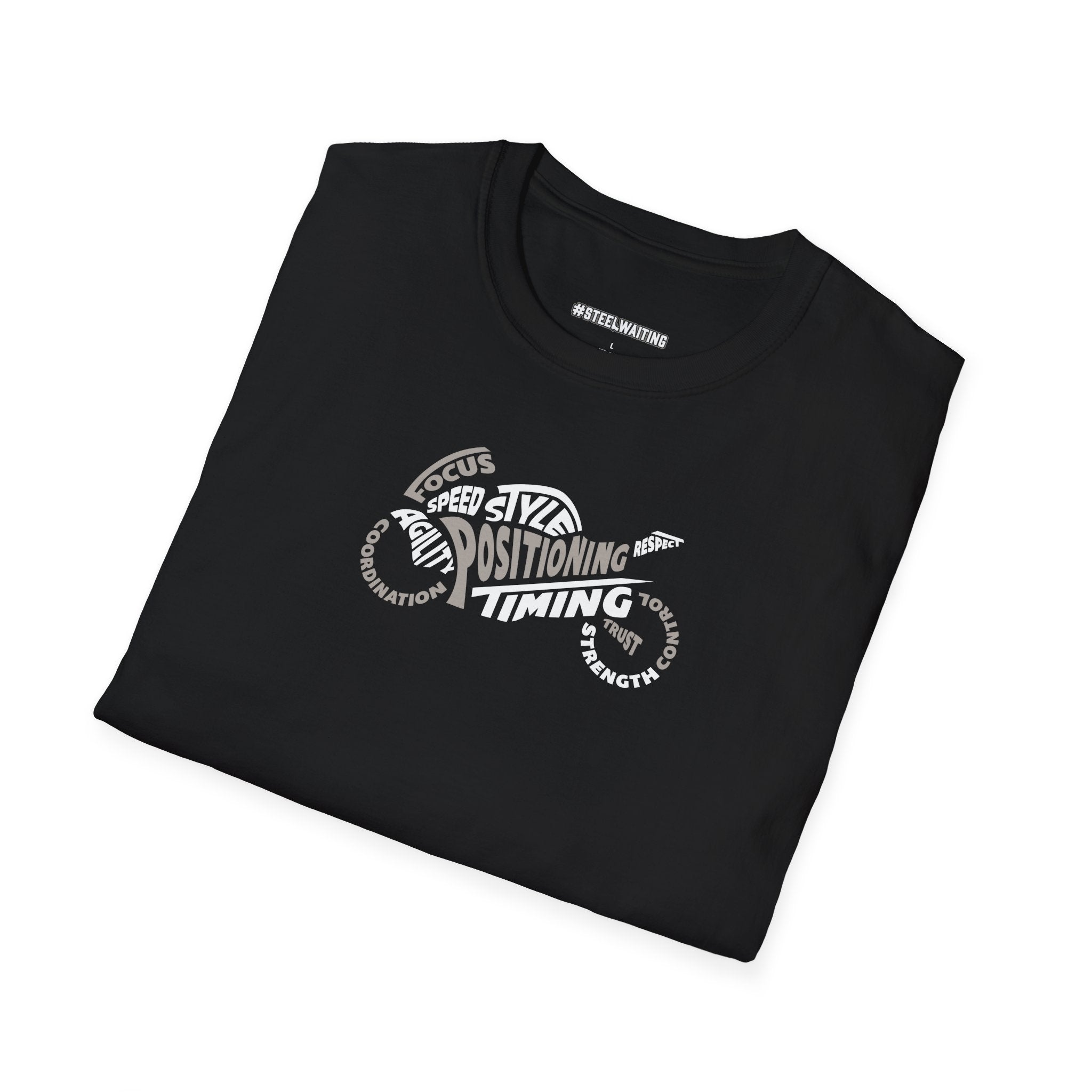 Motorcycle Graphic T-Shirt — Typography Sportbike