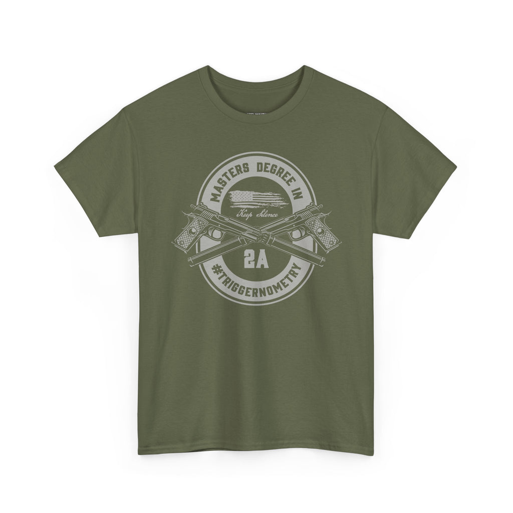 Second Amendment Graphic Tee, Unisex Heavy Cotton T-Shirt for Gun Enthusiasts, Casual Wear, Gifts for Freedom Lovers, Patriotic Apparel