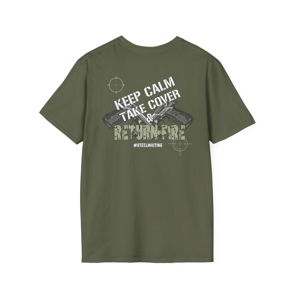 Keep Calm Take Cover T-Shirt — Tactical Graphic Tee