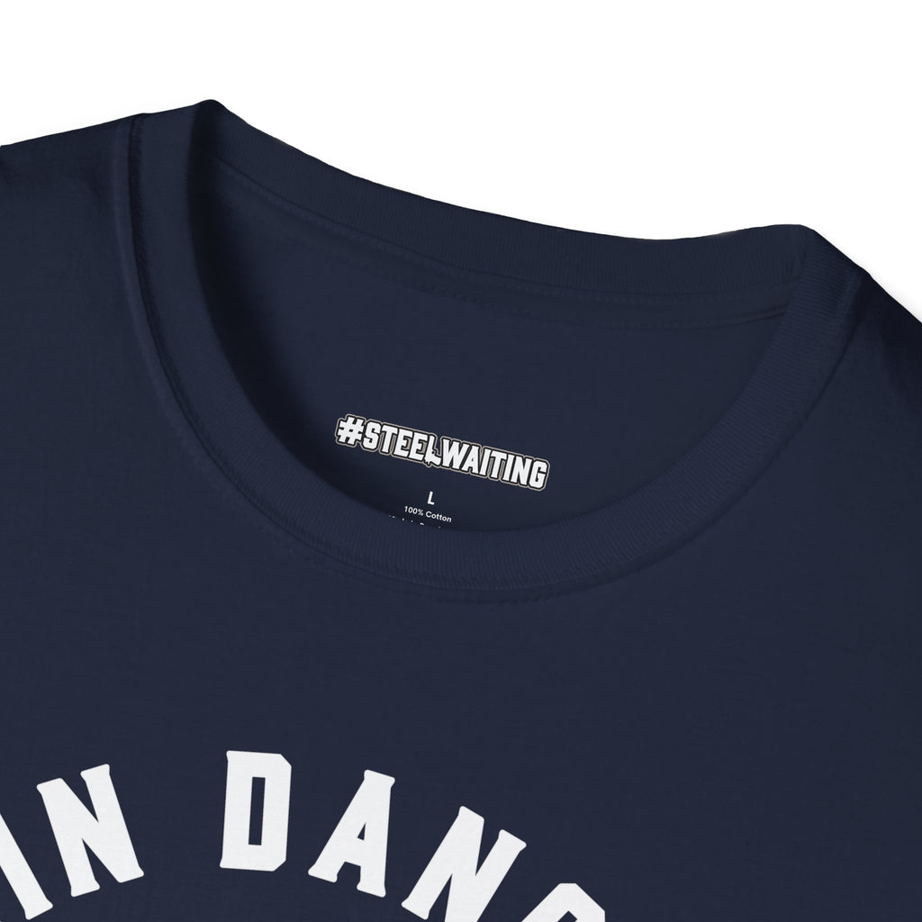 Remain Dangerous Skull & Snake T‑Shirt — #SteelWaiting Graphic Tee