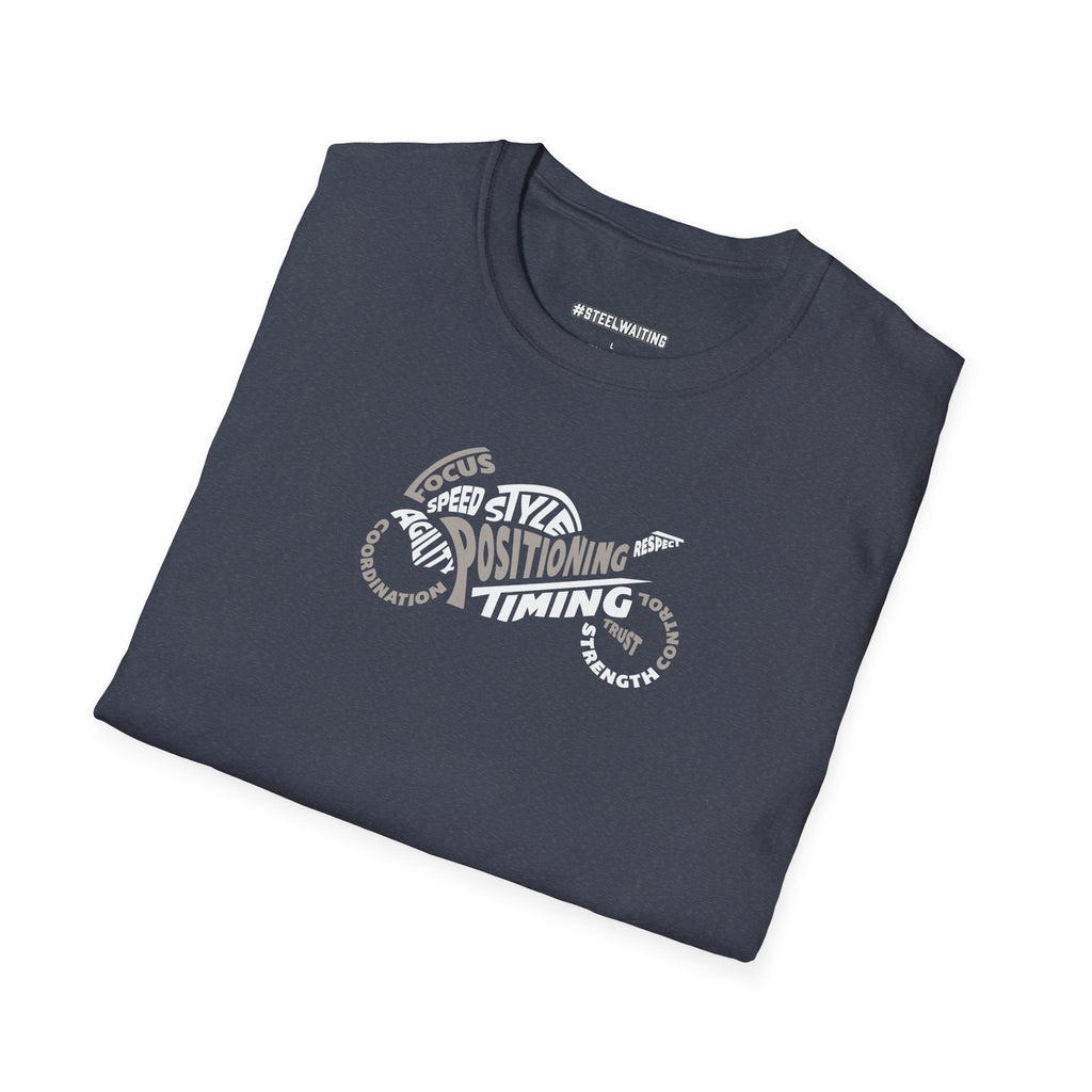 Motorcycle Graphic T-Shirt — Typography Sportbike