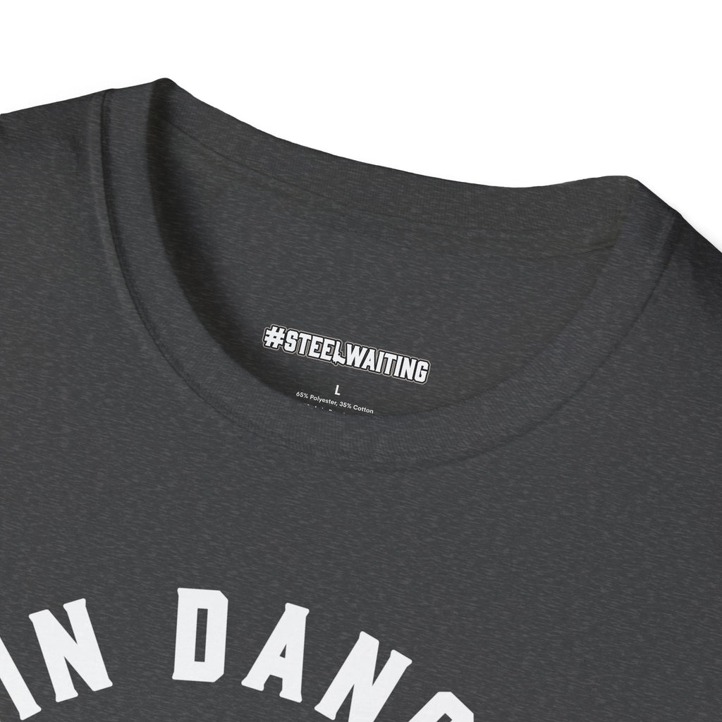 Remain Dangerous Skull & Snake T‑Shirt — #SteelWaiting Graphic Tee