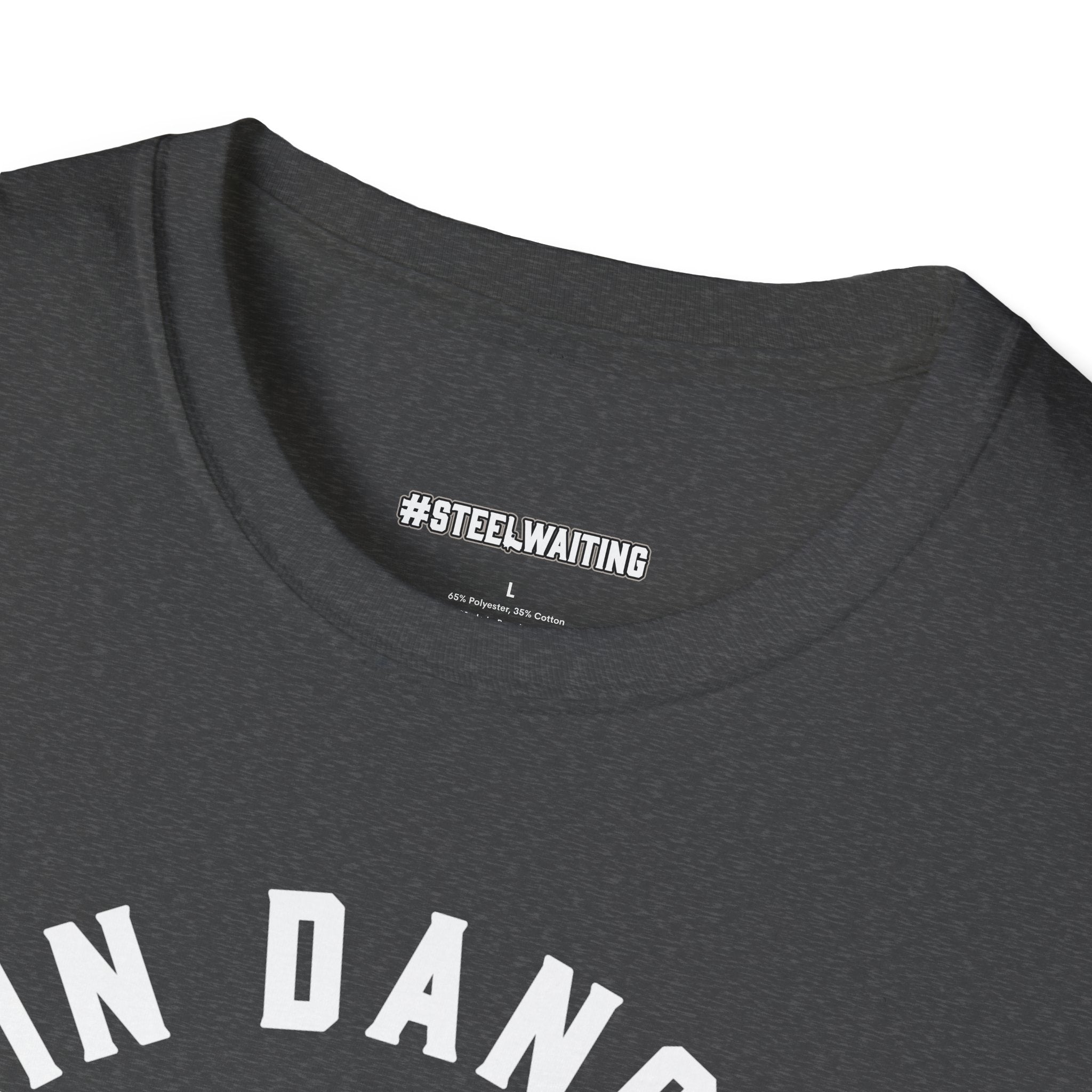 Remain Dangerous Skull & Snake T‑Shirt — #SteelWaiting Graphic Tee