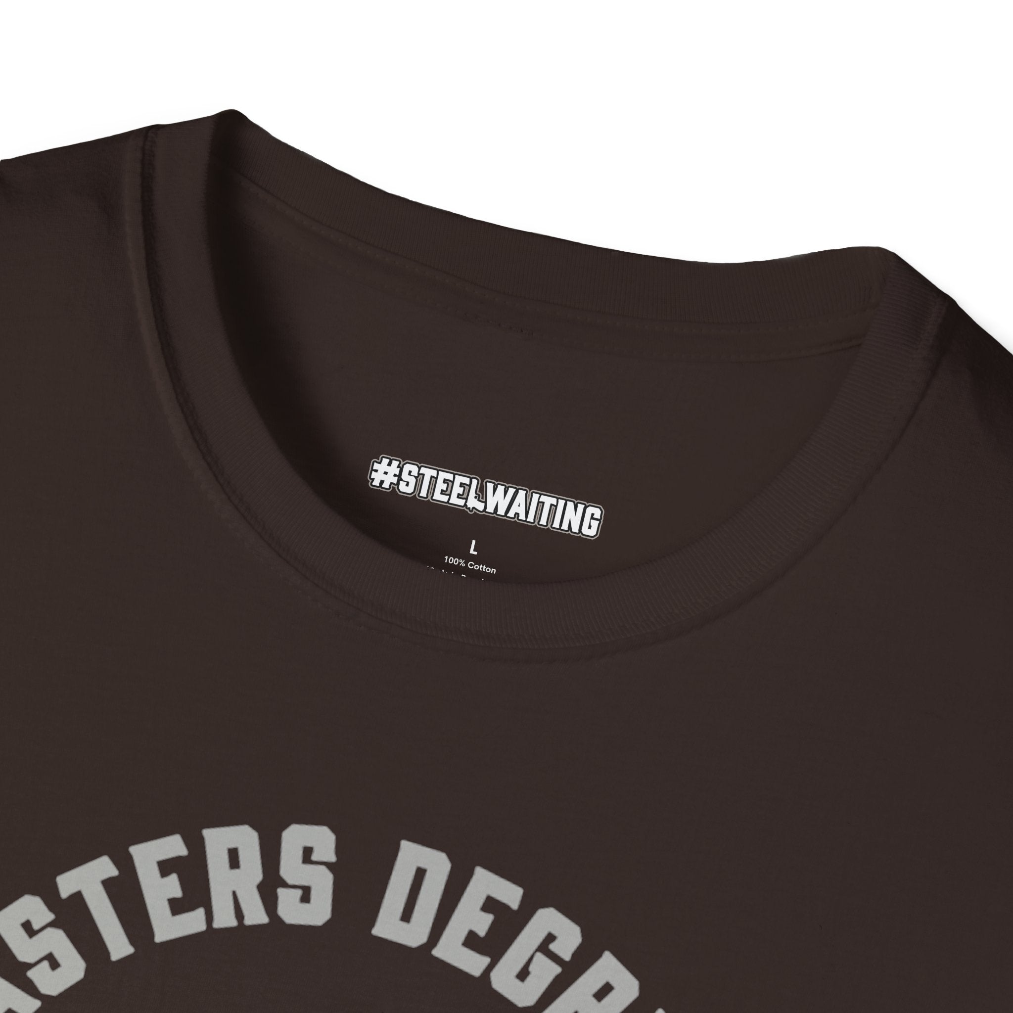 T-Shirt — "Masters Degree in Triggernometry" Graphic Tee (Guns & Shooting Humor)