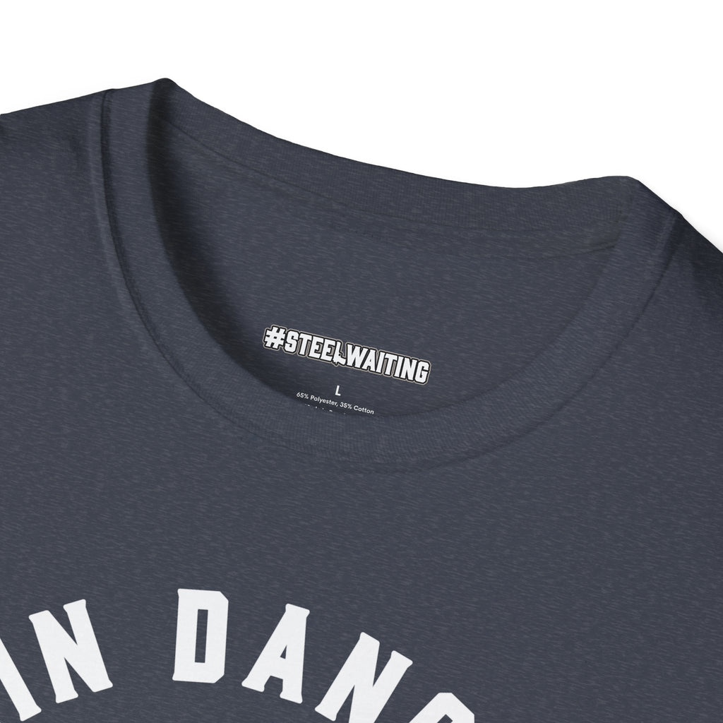 Remain Dangerous Skull & Snake T‑Shirt — #SteelWaiting Graphic Tee