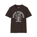 Remain Dangerous Skull & Snake T‑Shirt — #SteelWaiting Graphic Tee