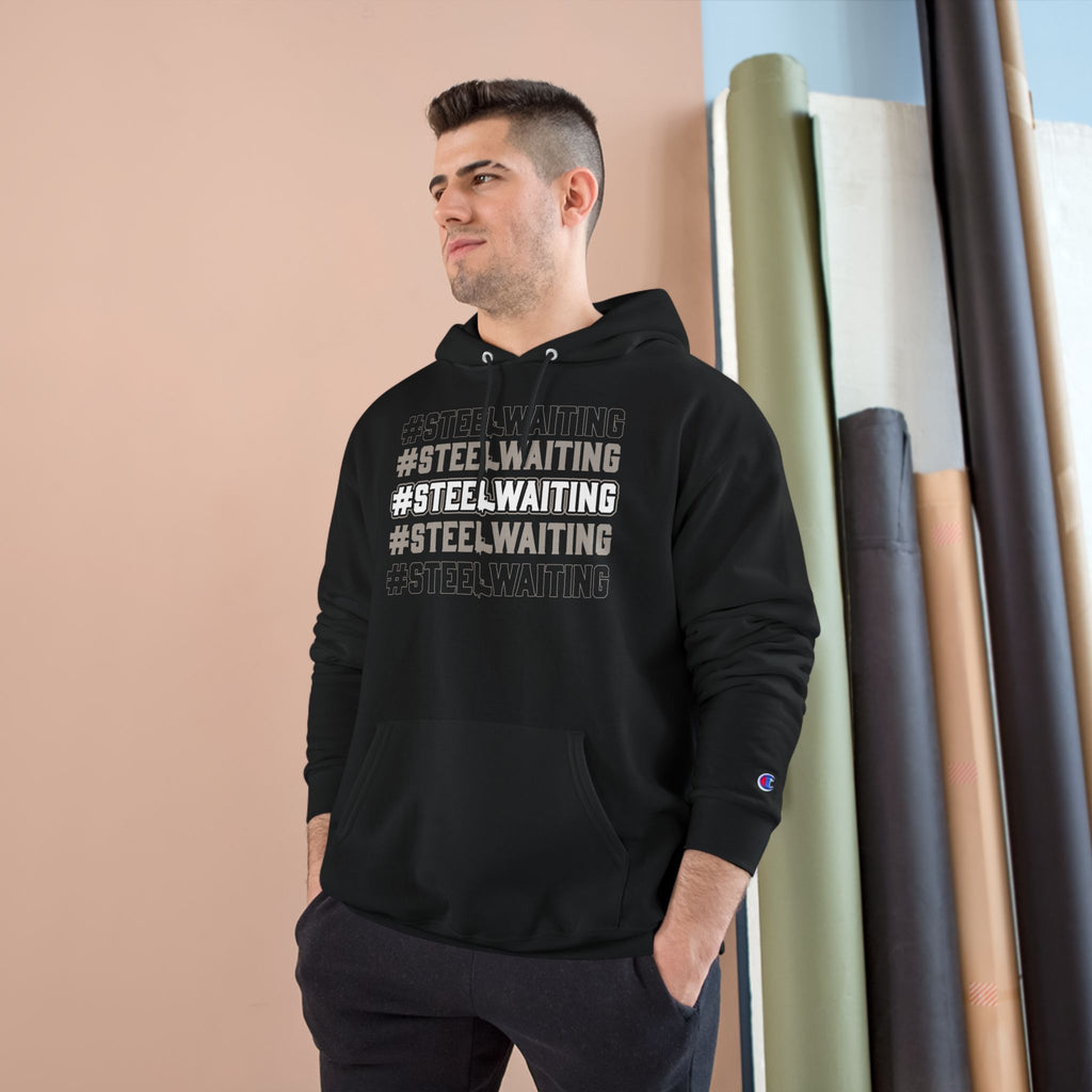 #STEELWAITING Champion Hoodie – Athletic Streetwear Pullover