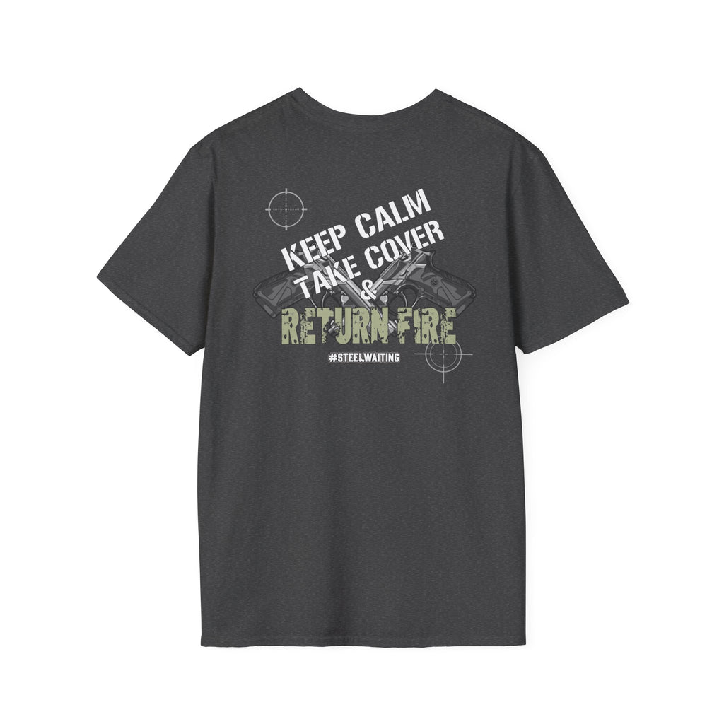 Keep Calm Take Cover T-Shirt — Tactical Graphic Tee