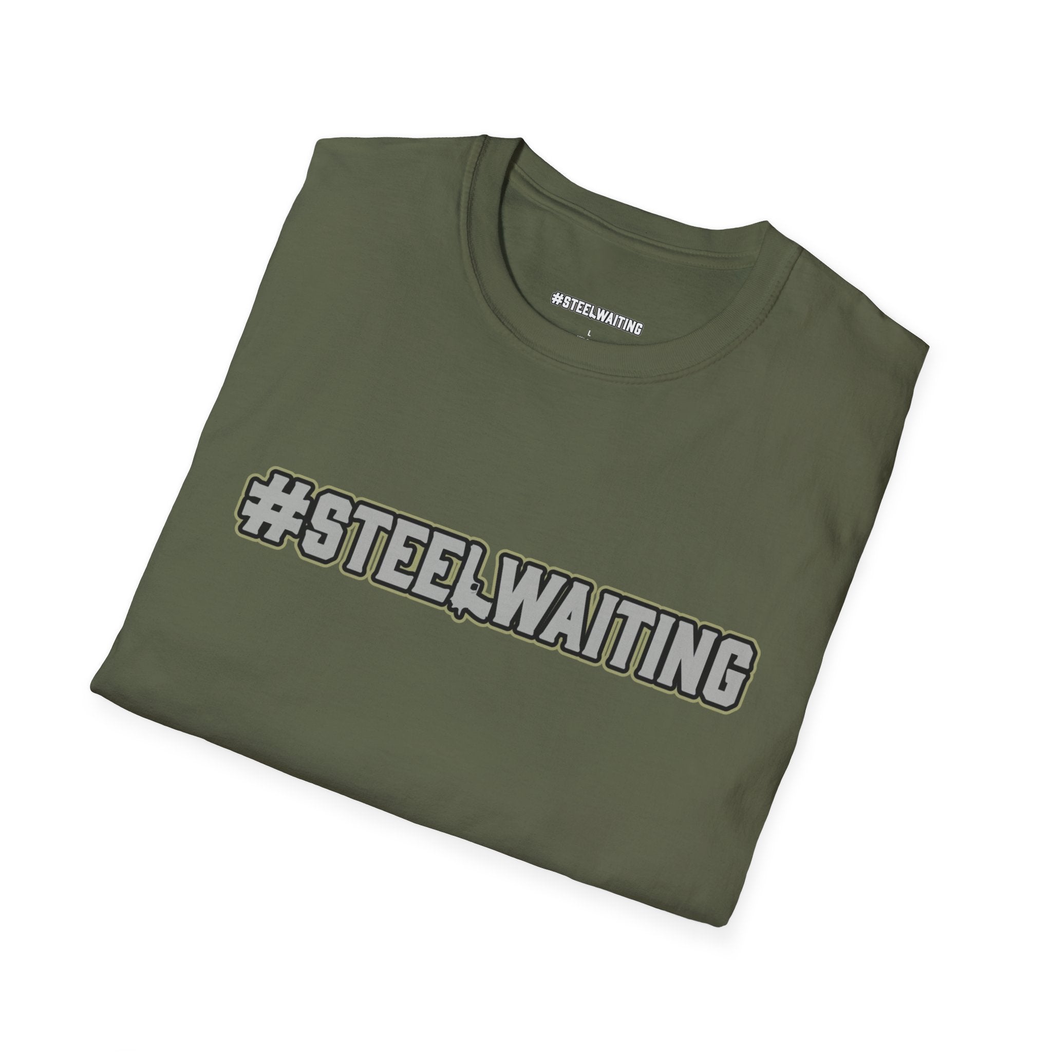 #STEELWAITING T-Shirt — Second Amendment enthusiasts