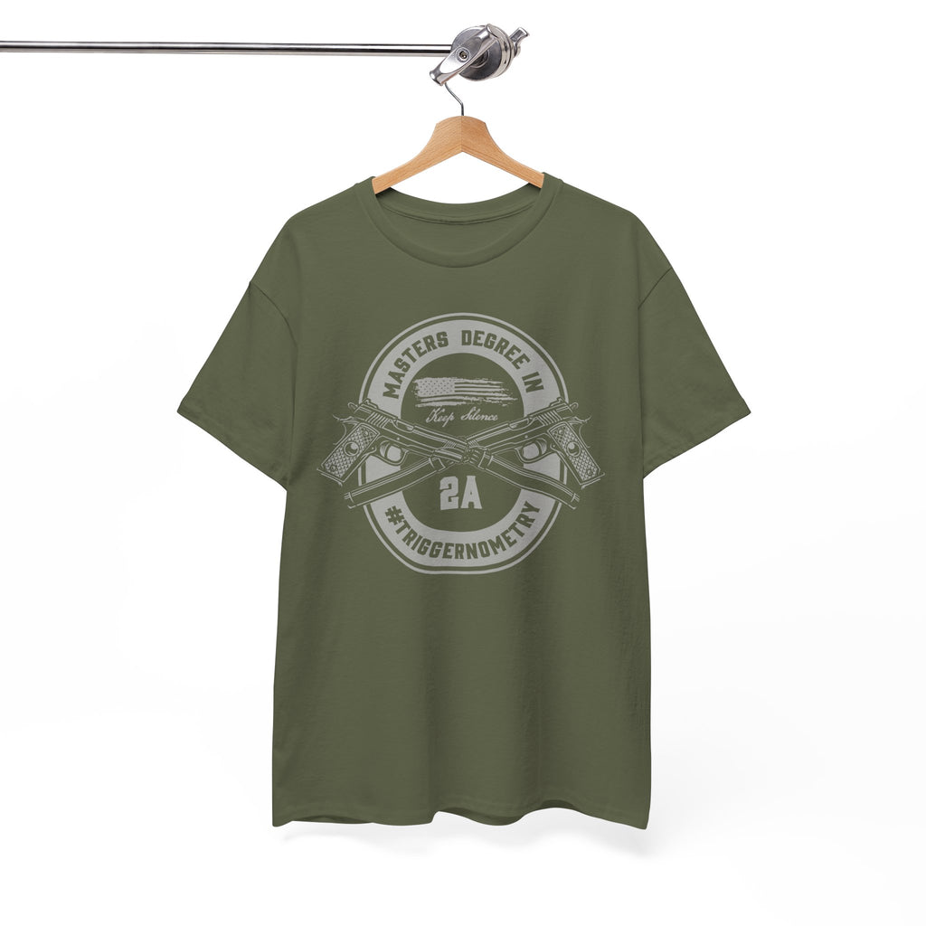 Second Amendment Graphic Tee, Unisex Heavy Cotton T-Shirt for Gun Enthusiasts, Casual Wear, Gifts for Freedom Lovers, Patriotic Apparel