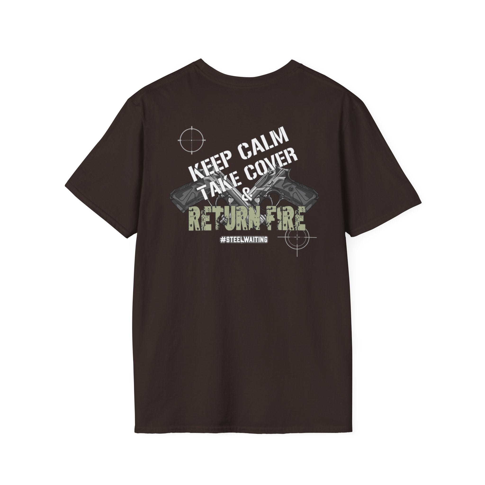 Keep Calm Take Cover T-Shirt — Tactical Graphic Tee