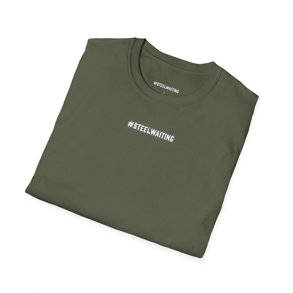 Return Fire Graphic T-Shirt — Crossed Pistols Military Camouflage Design