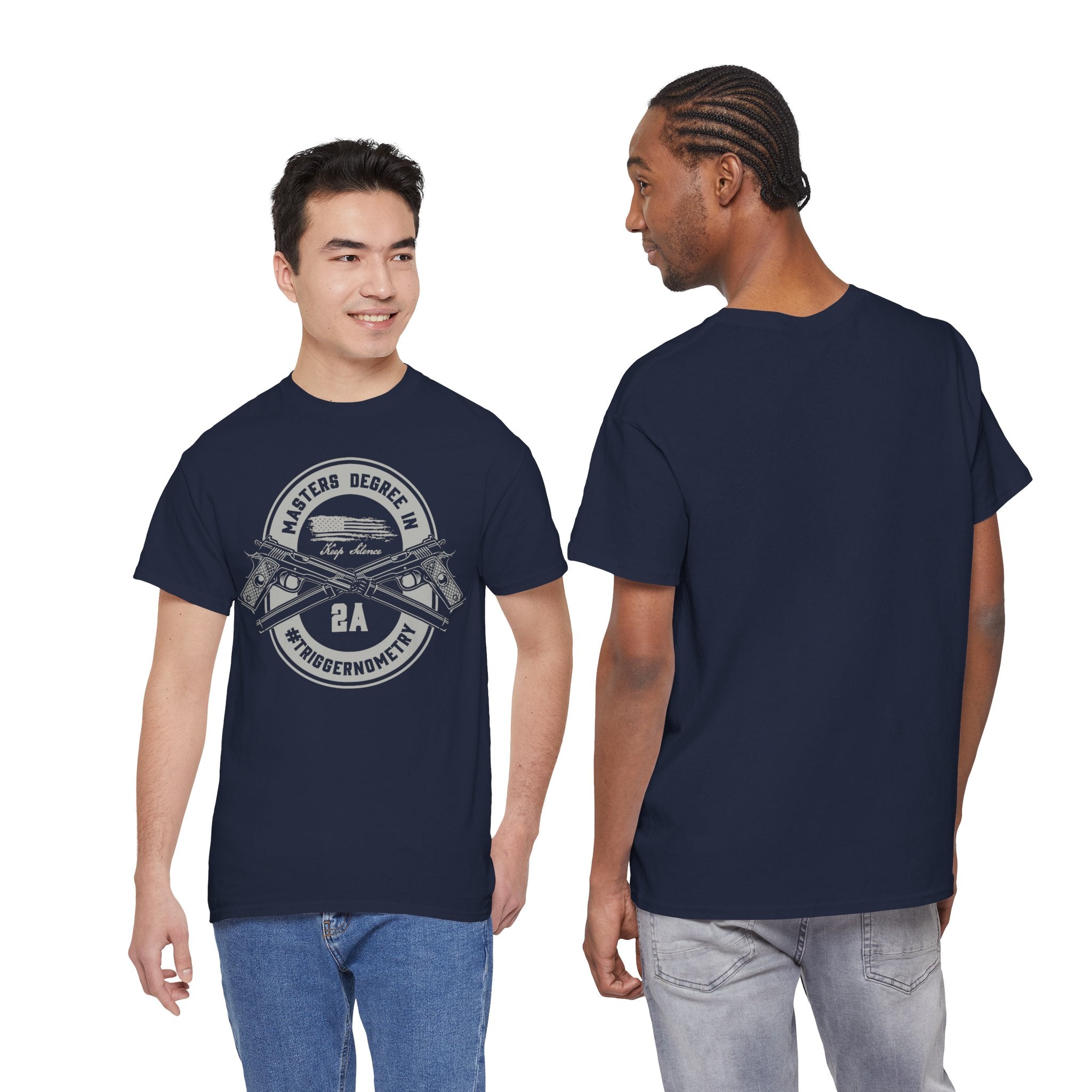 Second Amendment Graphic Tee, Unisex Heavy Cotton T-Shirt for Gun Enthusiasts, Casual Wear, Gifts for Freedom Lovers, Patriotic Apparel