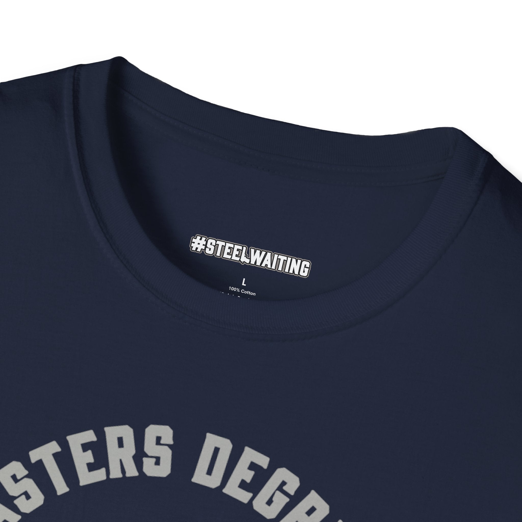 T-Shirt — "Masters Degree in Triggernometry" Graphic Tee (Guns & Shooting Humor)