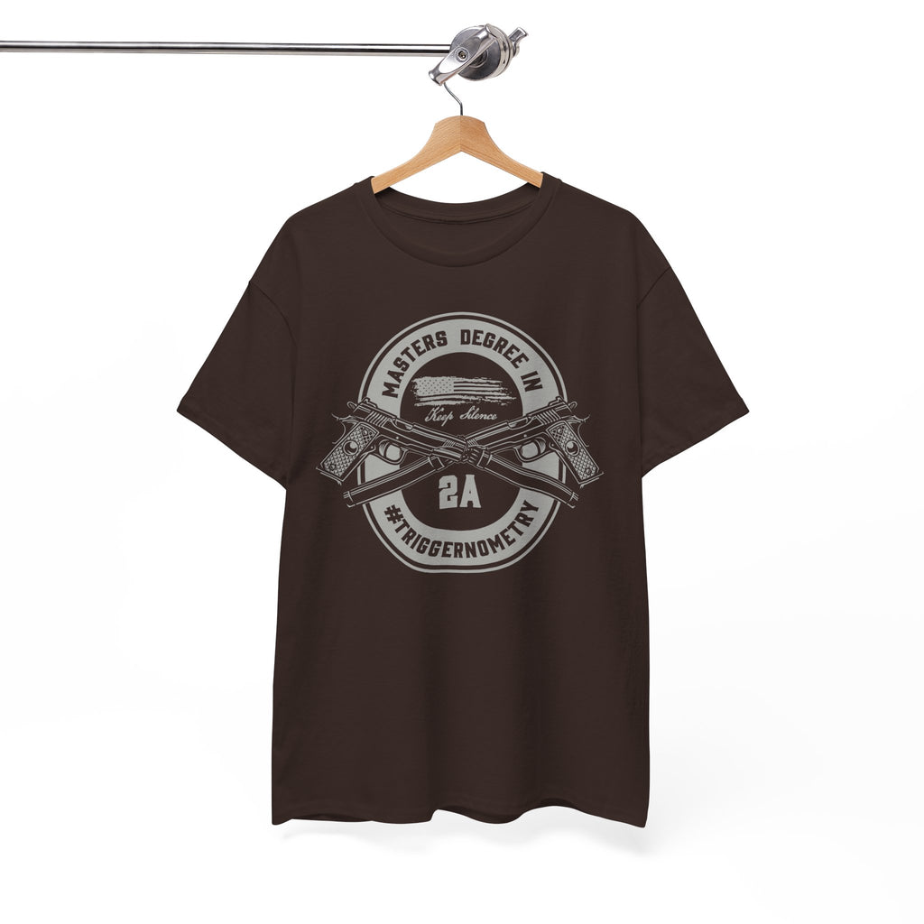 Second Amendment Graphic Tee, Unisex Heavy Cotton T-Shirt for Gun Enthusiasts, Casual Wear, Gifts for Freedom Lovers, Patriotic Apparel