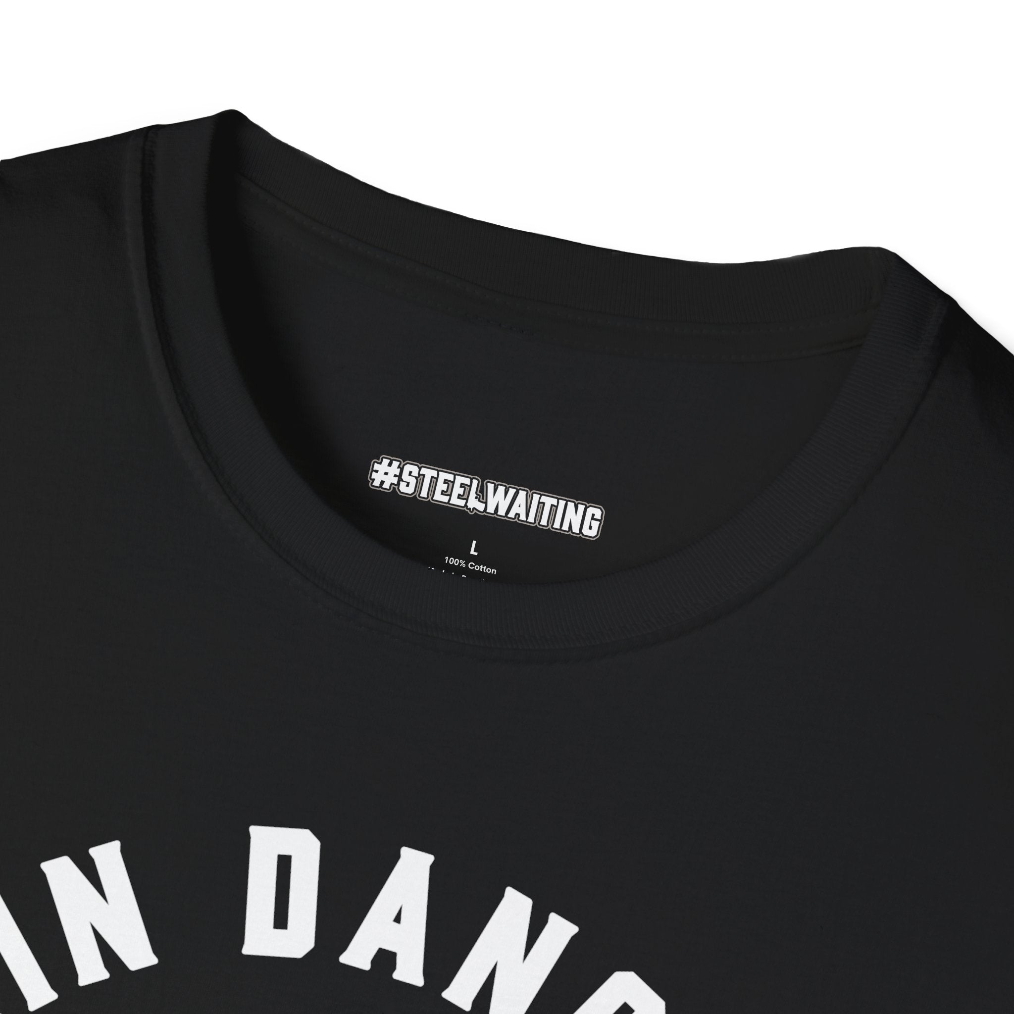 Remain Dangerous Skull & Snake T‑Shirt — #SteelWaiting Graphic Tee