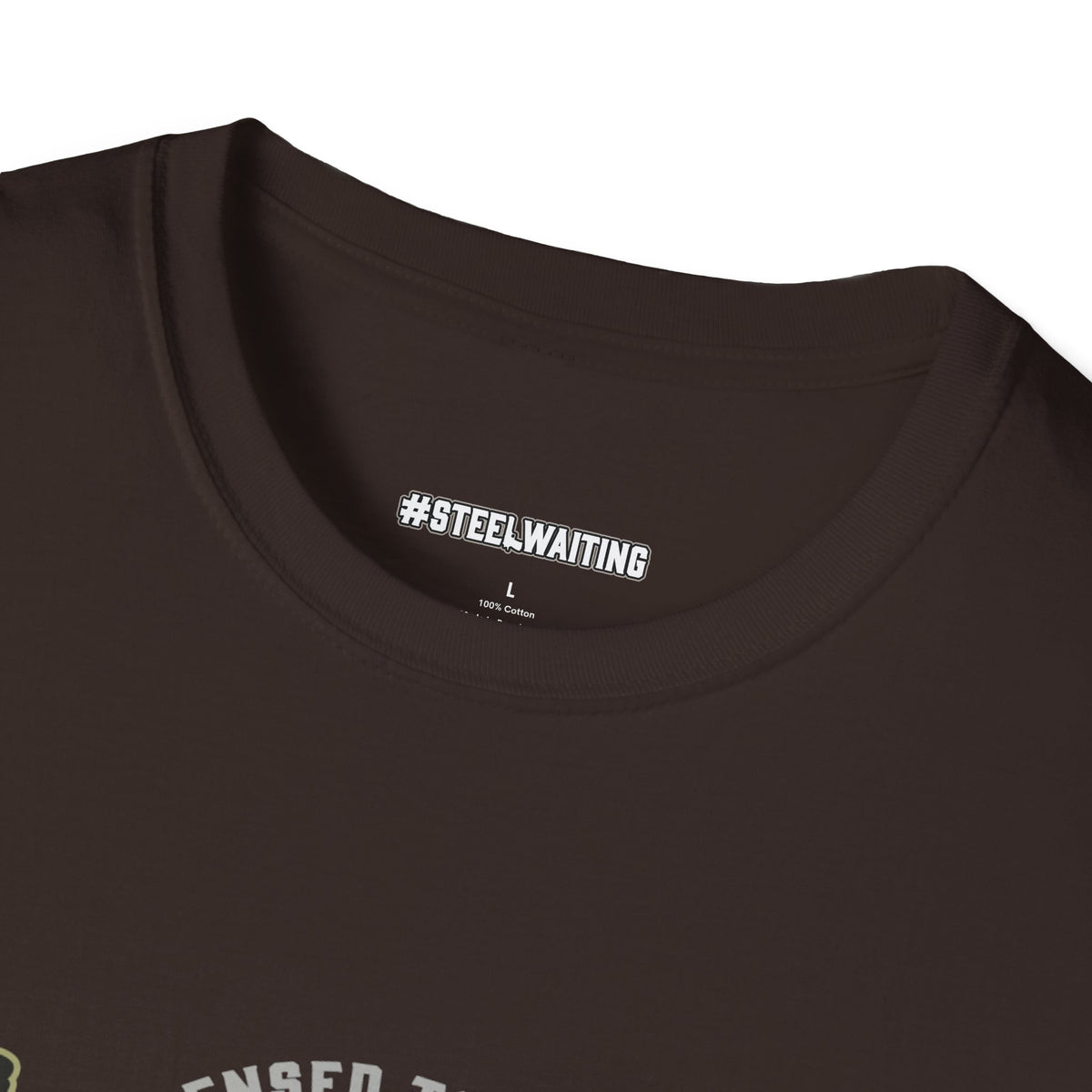 Unisex Softstyle T-Shirt | #SteelWaiting Graphic Tee for Gun Enthusiasts, Perfect for Casual Wear, Gifts, and Events