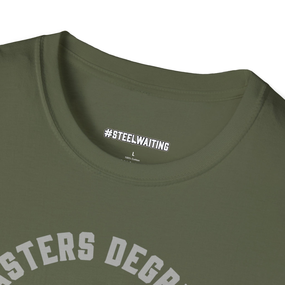T-Shirt — "Masters Degree in Triggernometry" Graphic Tee (Guns & Shooting Humor)