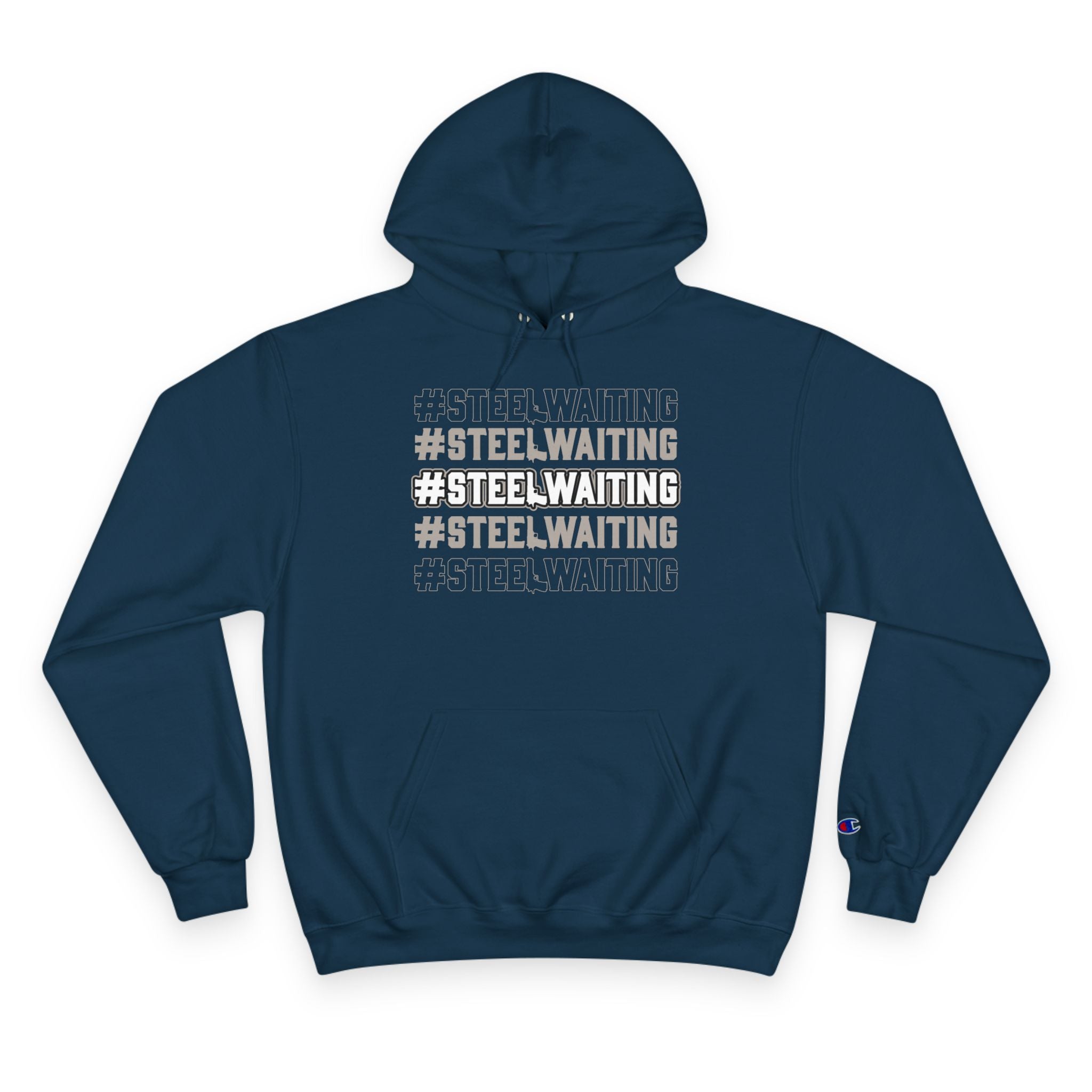#STEELWAITING Champion Hoodie – Athletic Streetwear Pullover
