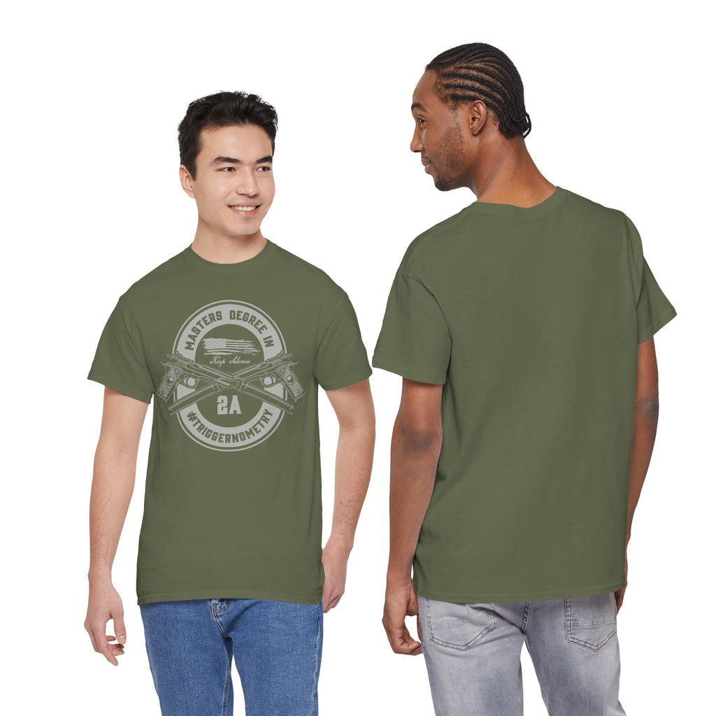 Second Amendment Graphic Tee, Unisex Heavy Cotton T-Shirt for Gun Enthusiasts, Casual Wear, Gifts for Freedom Lovers, Patriotic Apparel