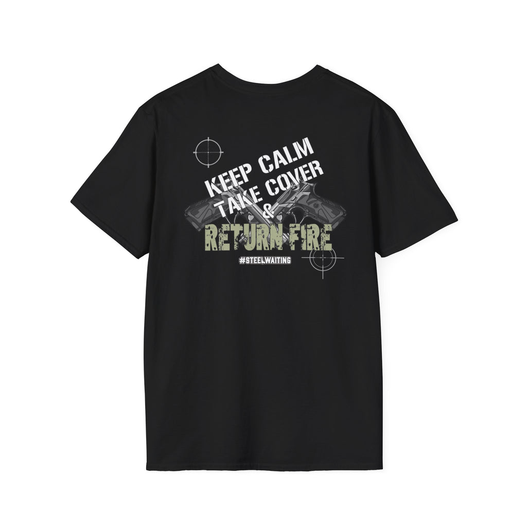 Keep Calm Take Cover T-Shirt — Tactical Graphic Tee
