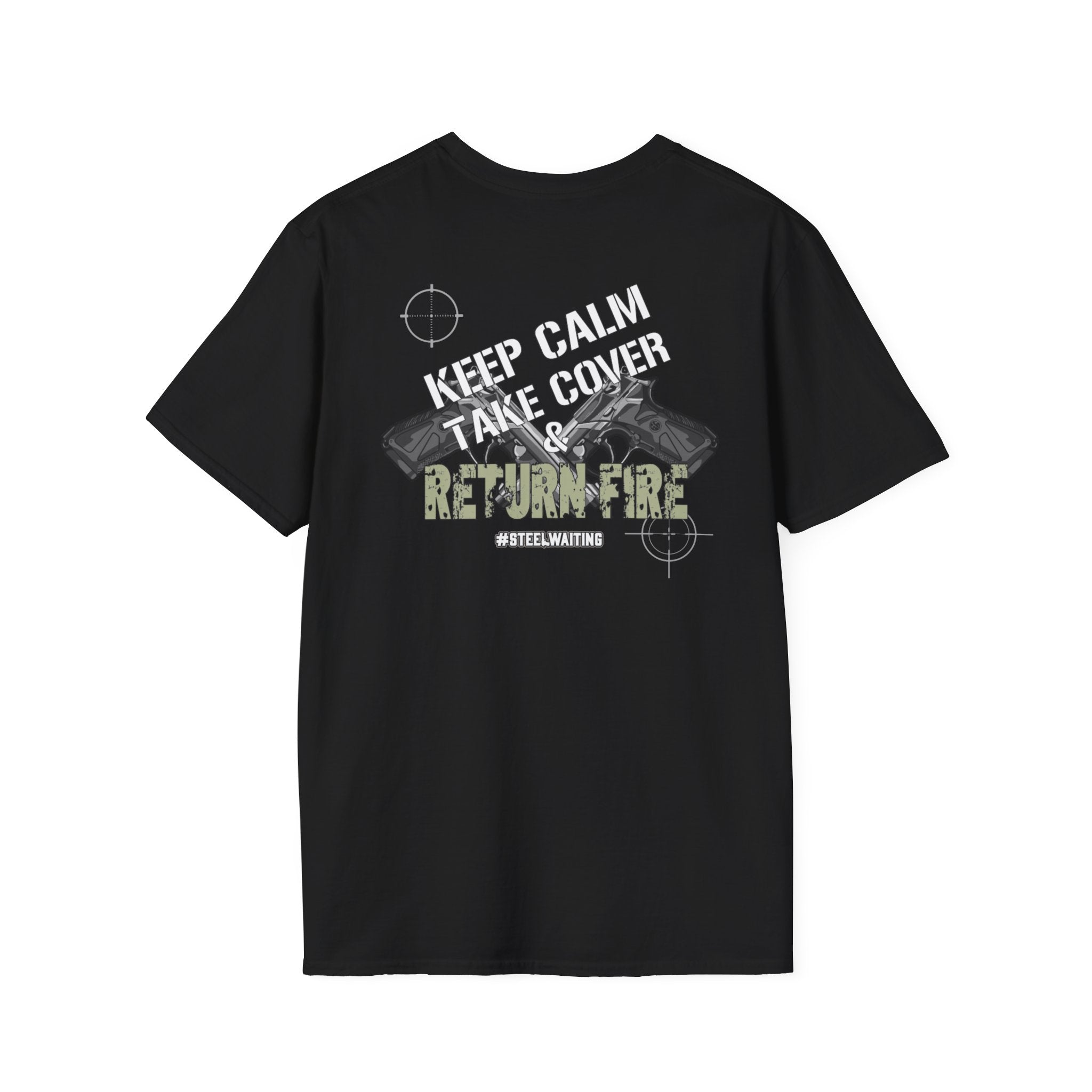 Keep Calm Take Cover T-Shirt — Tactical Graphic Tee