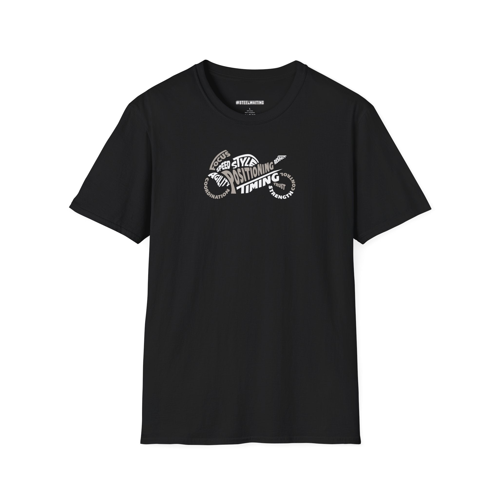 Motorcycle Graphic T-Shirt — Typography Sportbike