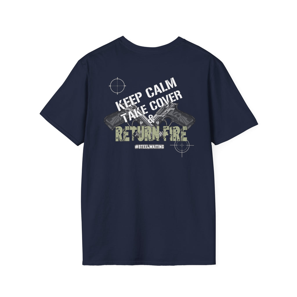 Keep Calm Take Cover T-Shirt — Tactical Graphic Tee