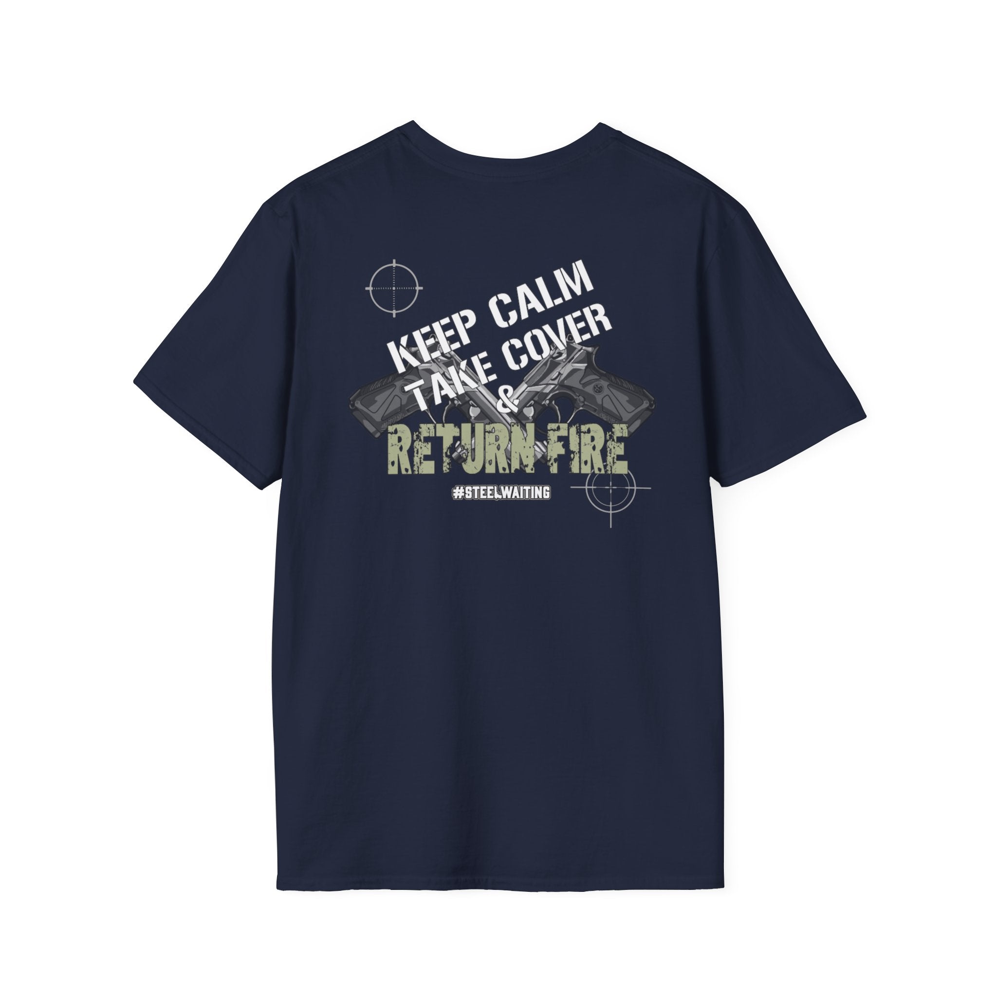 Keep Calm Take Cover T-Shirt — Tactical Graphic Tee